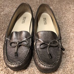 Michael Kors Silver/Pewter Flats